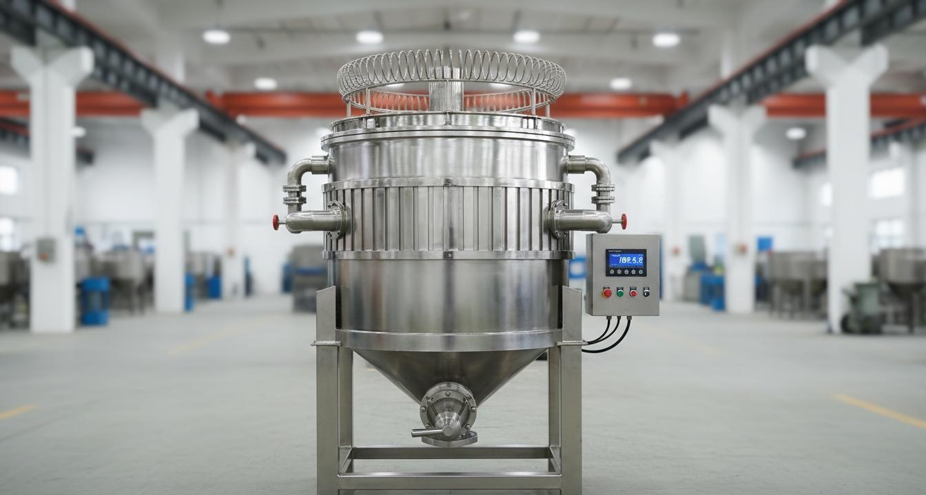 03 High-Speed Mixers for PVC Compounding Lines 500L Batch Capacity and Heating Jacket Integration