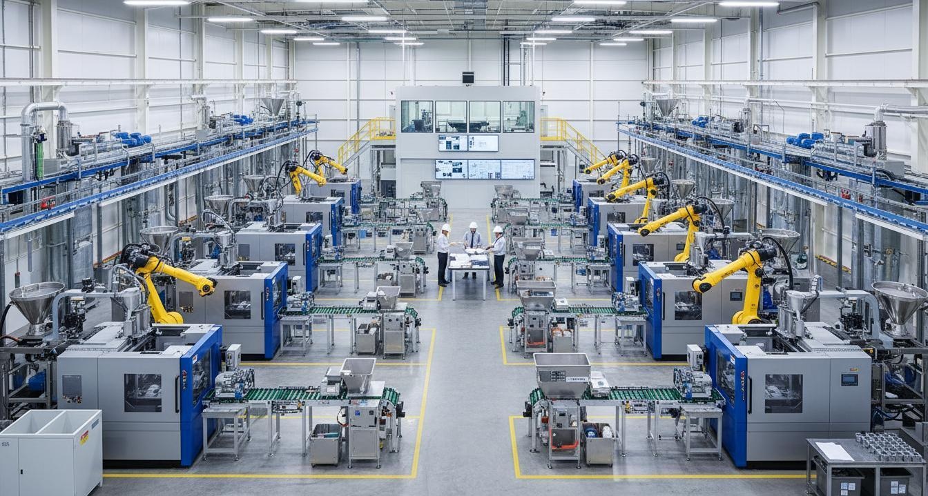 05 Turnkey Plastic Plant Solutions for New Manufacturing Facilities Layout Design and Equipment Integration
